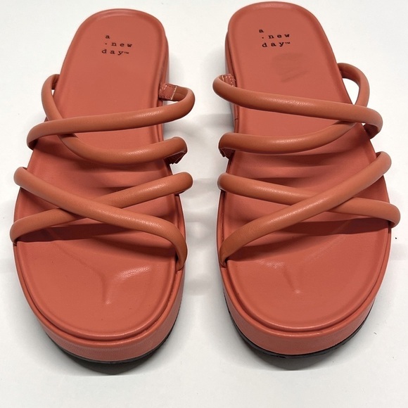 Women’s - A New Day Strap Wedge Sandals - Picture 1 of 9